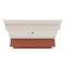 Manhattan Comfort Tribeca 62.99 Floating Entertainment Center, Off White/Orange Pink 1PMC85 - alternate 10